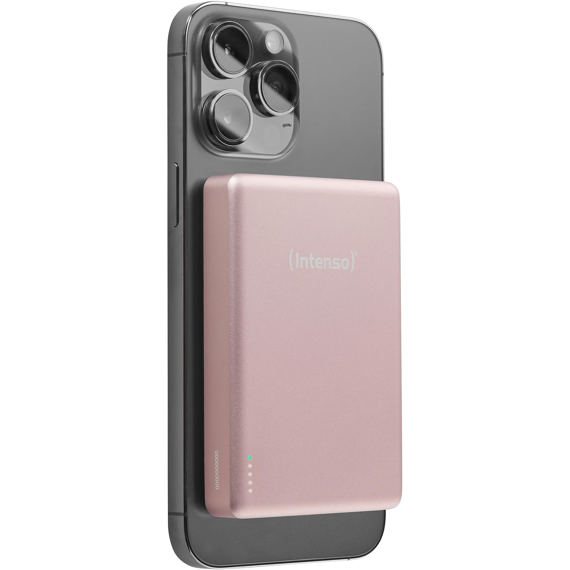 Повербанк с беспроводной зарядкой INTENSO MW10000 20W 10000mAh Rose (7344033)