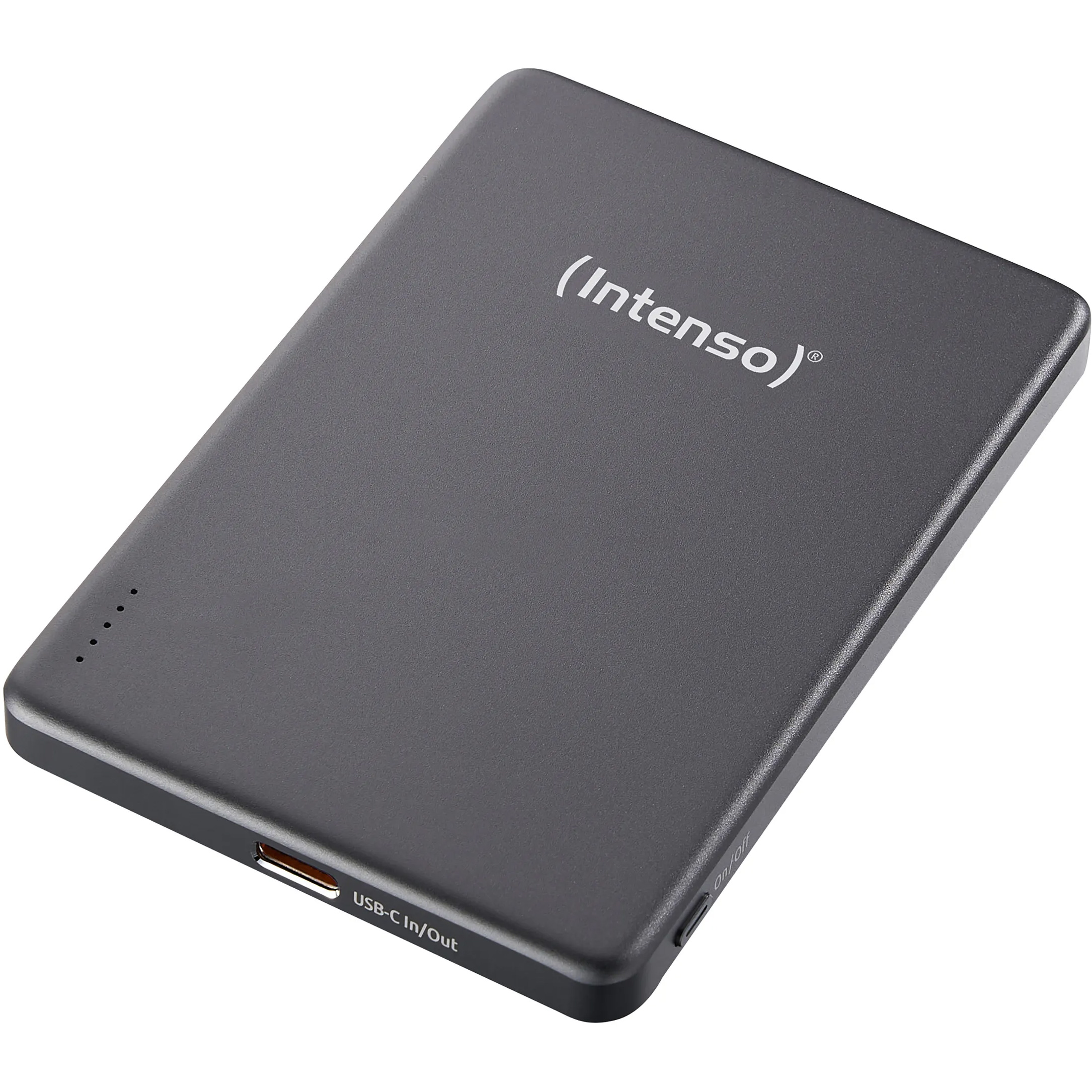 Повербанк з бездротовою зарядкою INTENSO MW5000 20W 5000mAh Gray (7344024)
