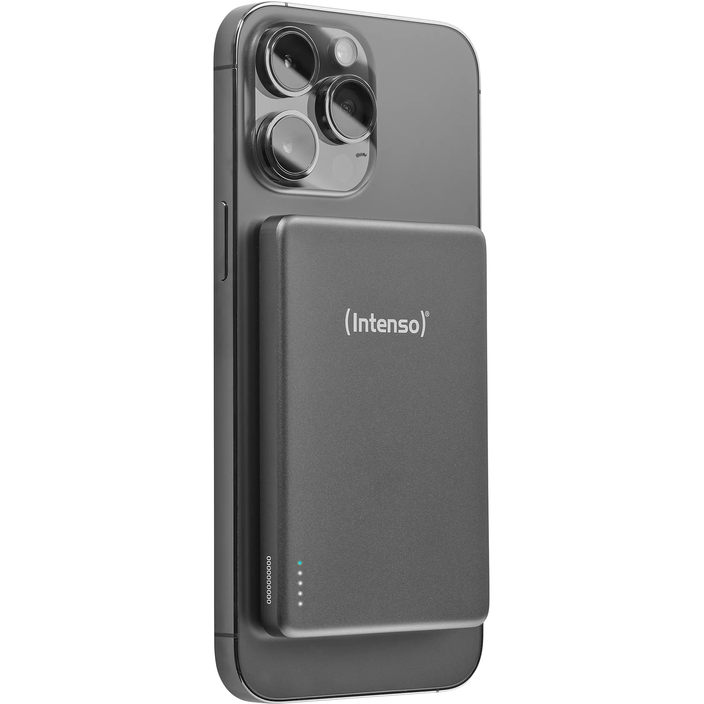 Повербанк з бездротовою зарядкою INTENSO MW5000 20W 5000mAh Gray (7344024)