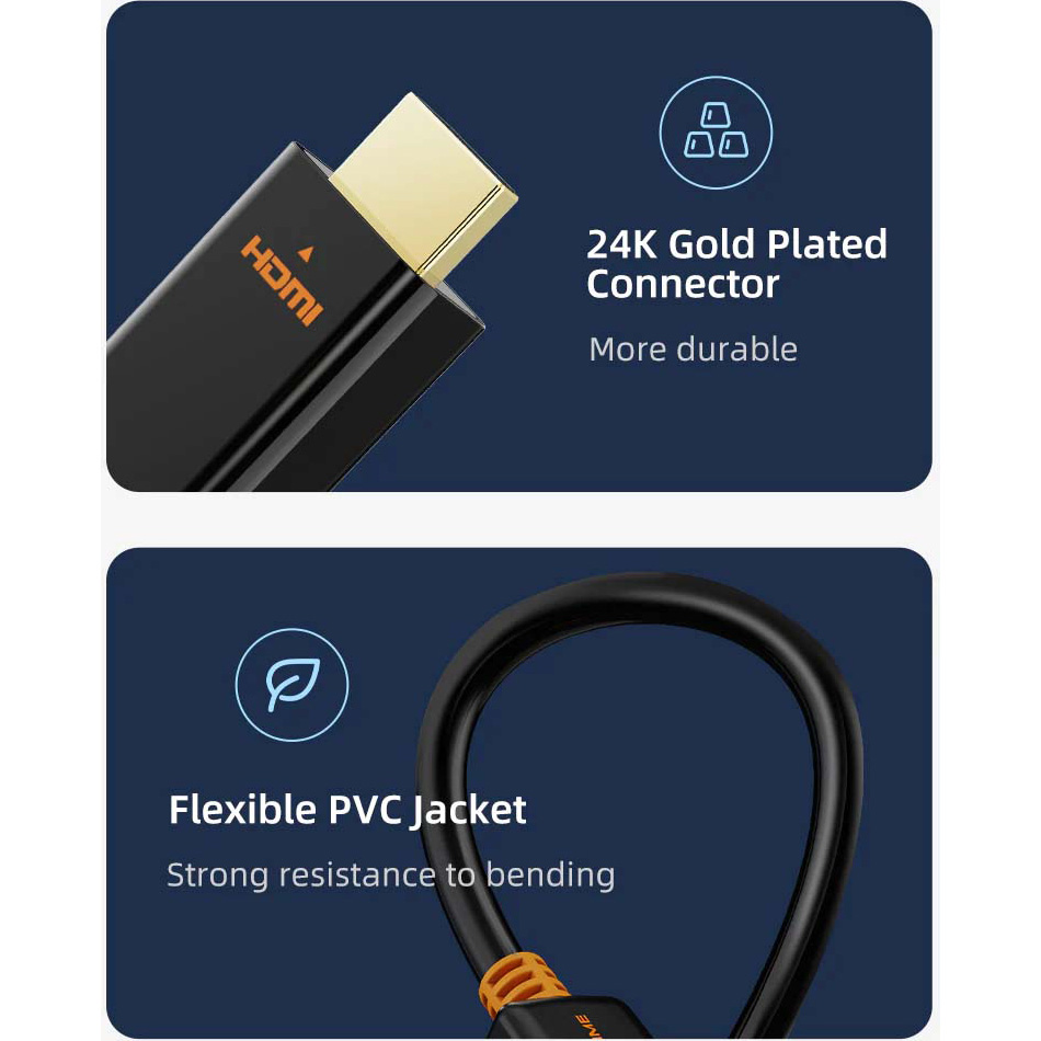 Кабель CABLETIME 4K 60Hz DisplayPort - HDMI v1.2 1.8м Black (CD32K)
