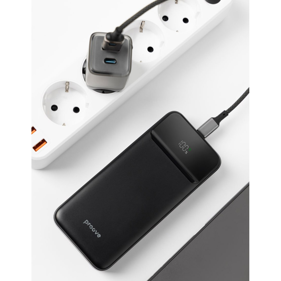 Повербанк PROOVE Illuminator 2 22.5W 20000mAh Black