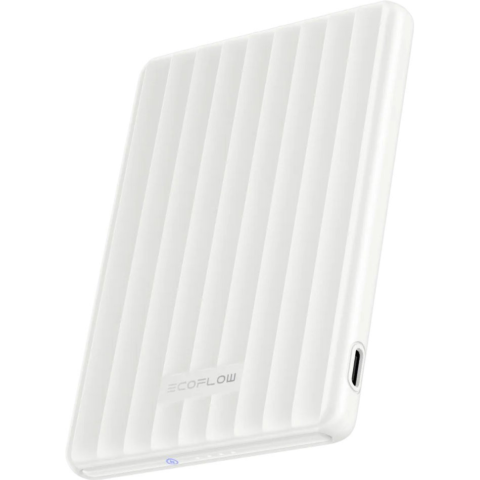 Повербанк с беспроводной зарядкой ECOFLOW RAPID Mag 20W 5000mAh White