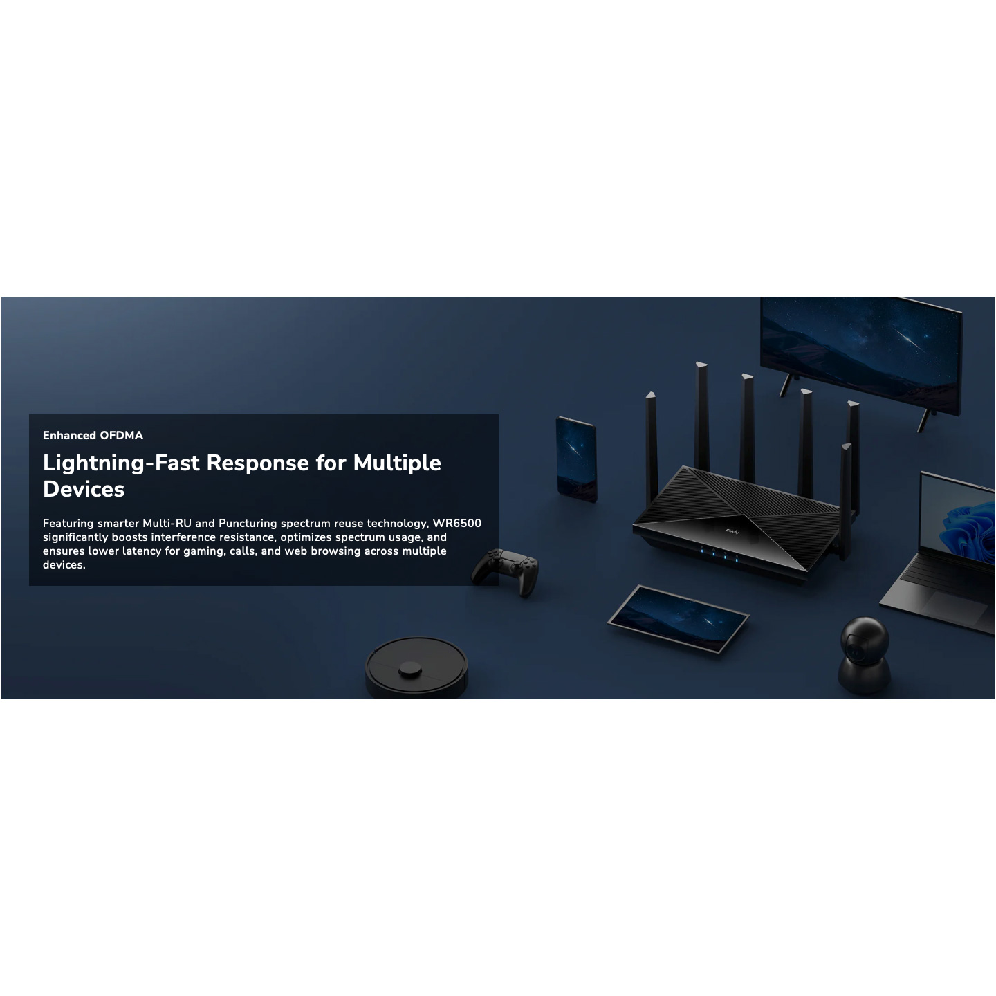 Wi-Fi роутер CUDY WR6500