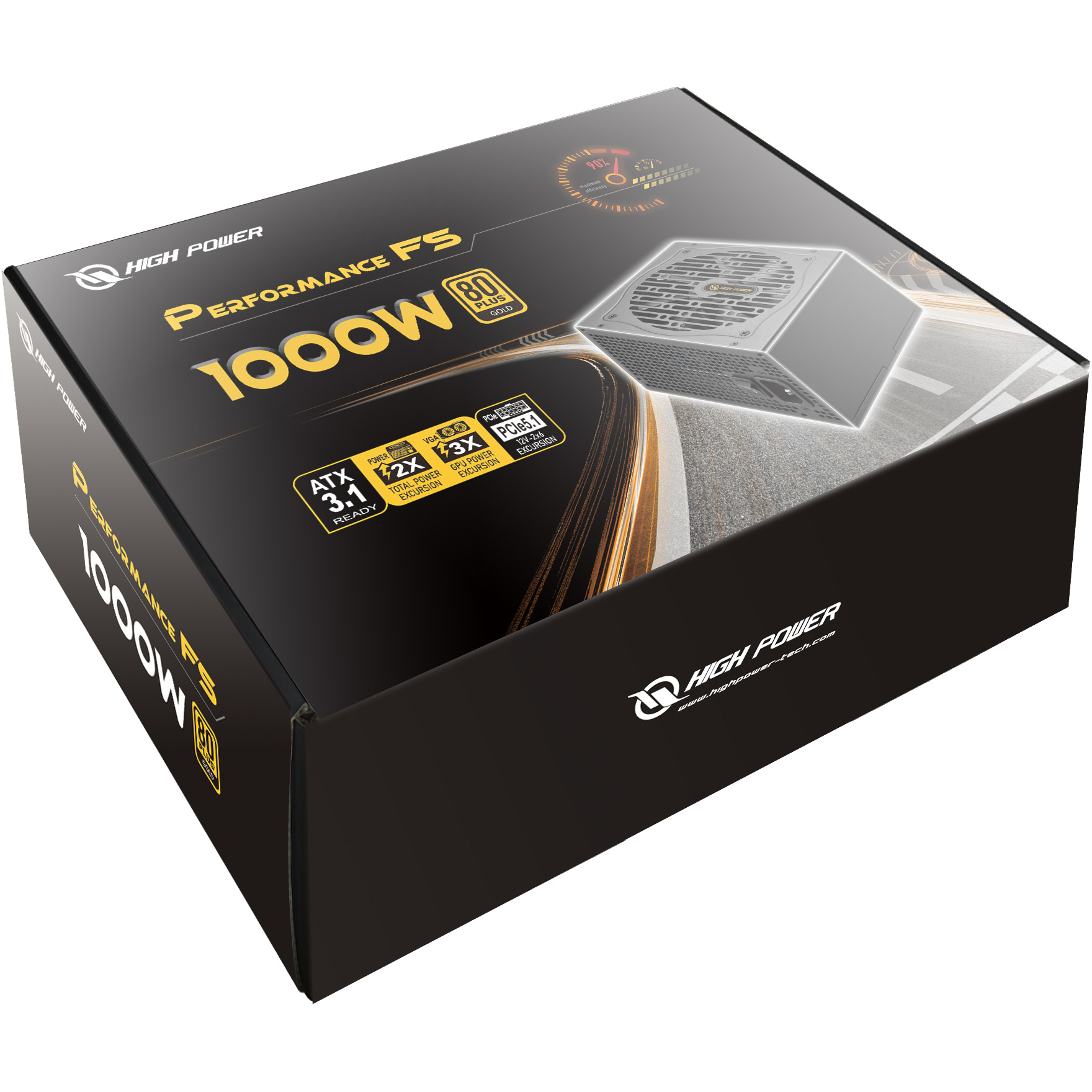 Блок живлення 1000W HIGHPOWER Performance FS (HP1-S21000GD-F12S)
