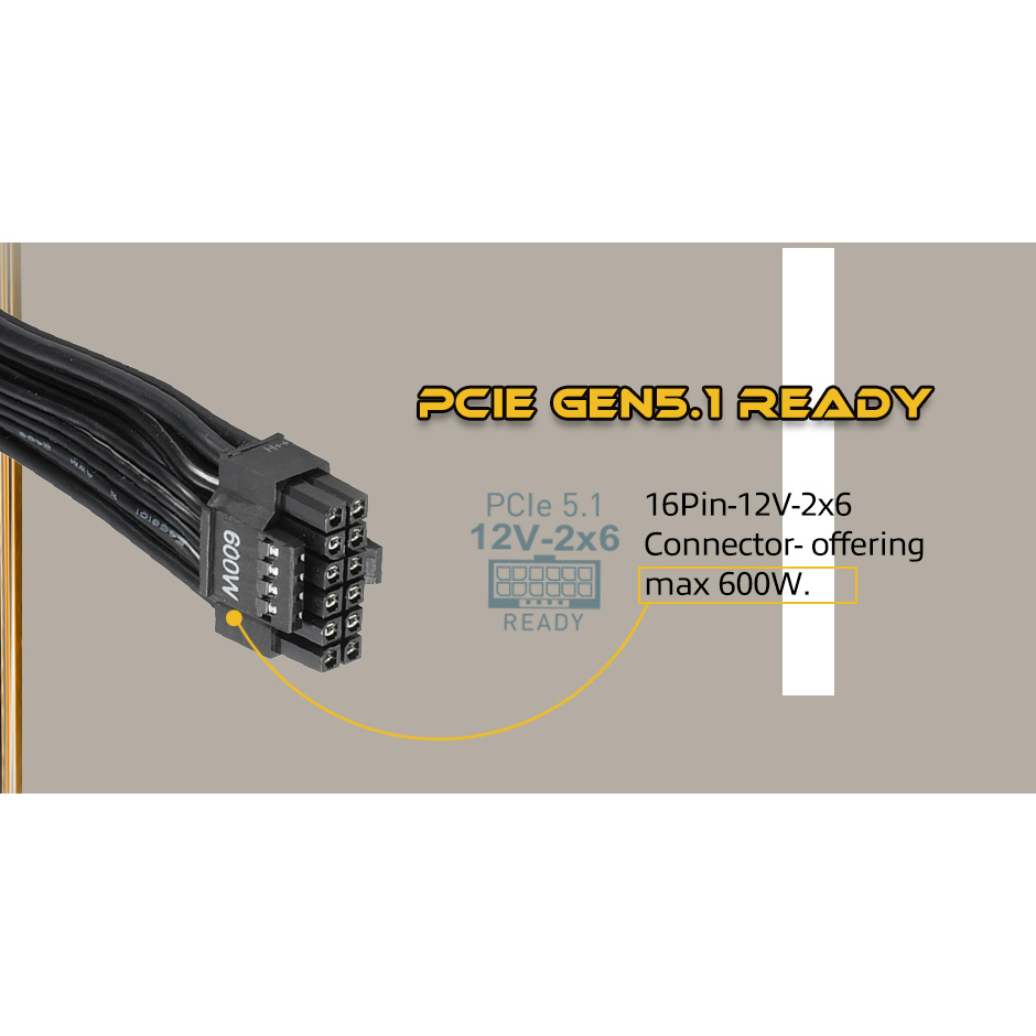 Блок живлення 1000W HIGHPOWER Performance FS (HP1-S21000GD-F12S)