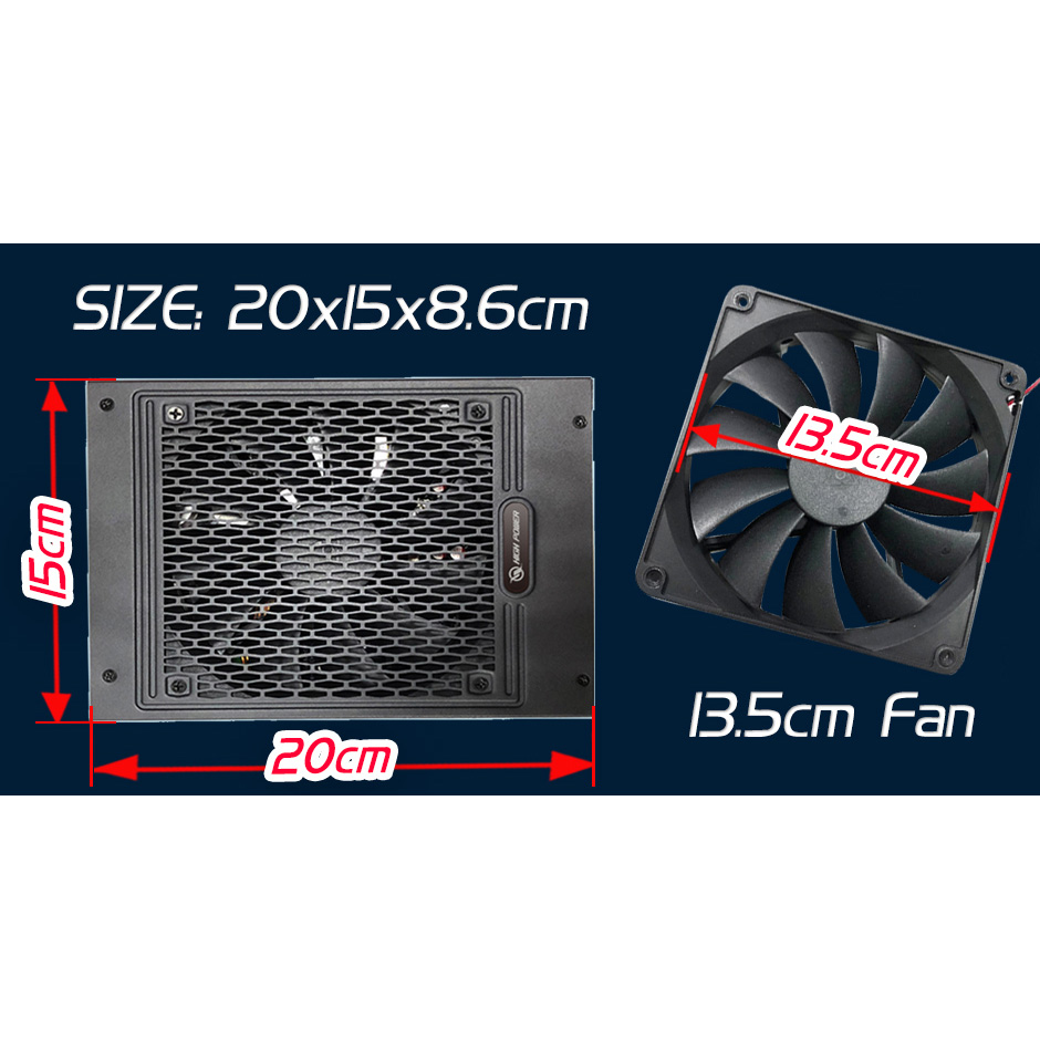 Блок питания 2500W HIGHPOWER Infinity (HP1-Z2500PT-E14C)