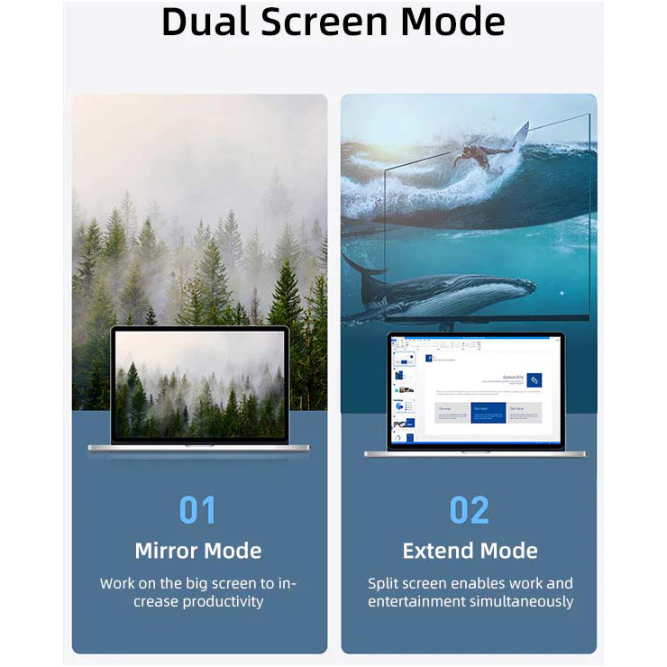 Адаптер CABLETIME 4K 30Hz Mini DP to HDMI 0.15м Gray (CP26A)