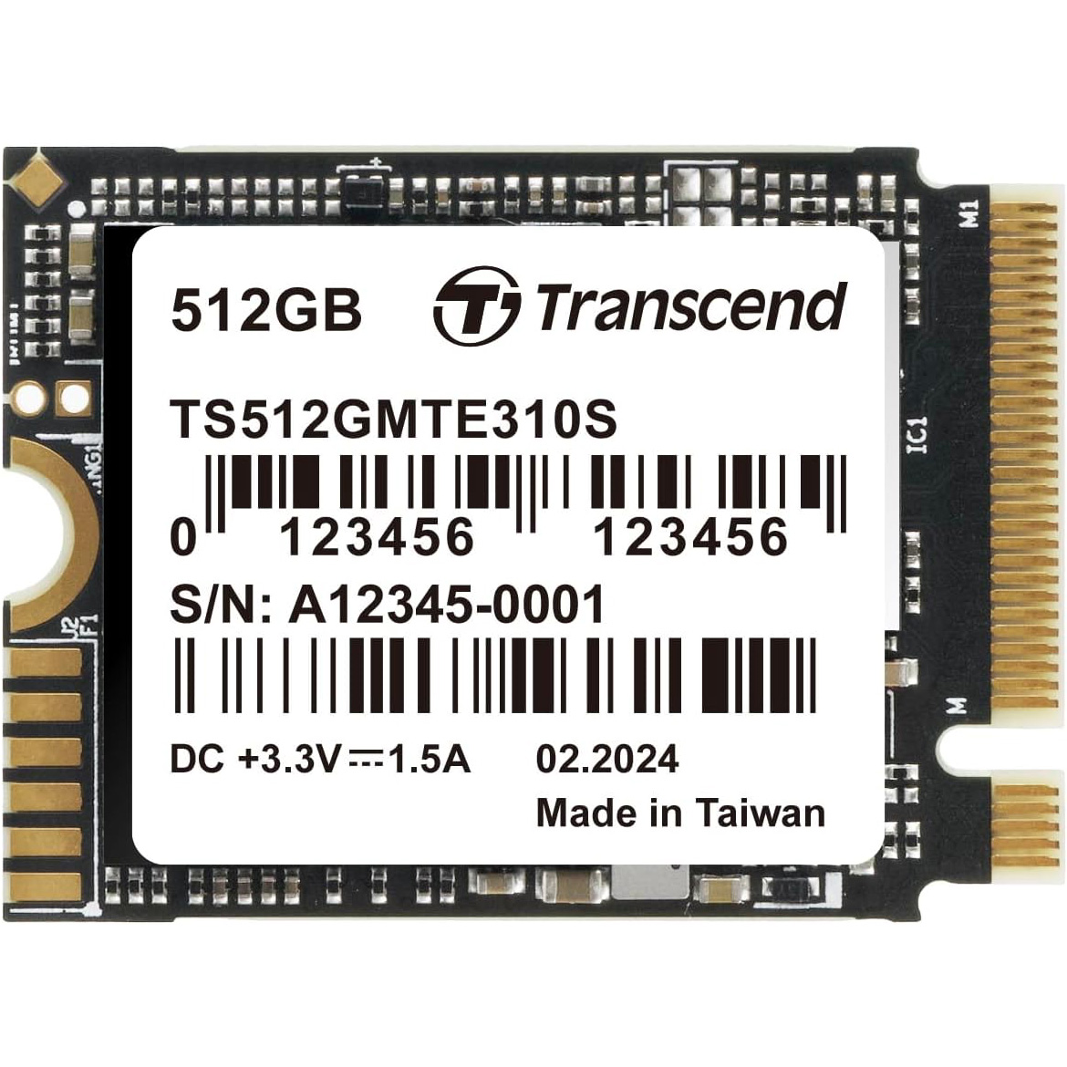 SSD диск TRANSCEND MTE310S 512GB M.2 NVMe (TS512GMTE310S)