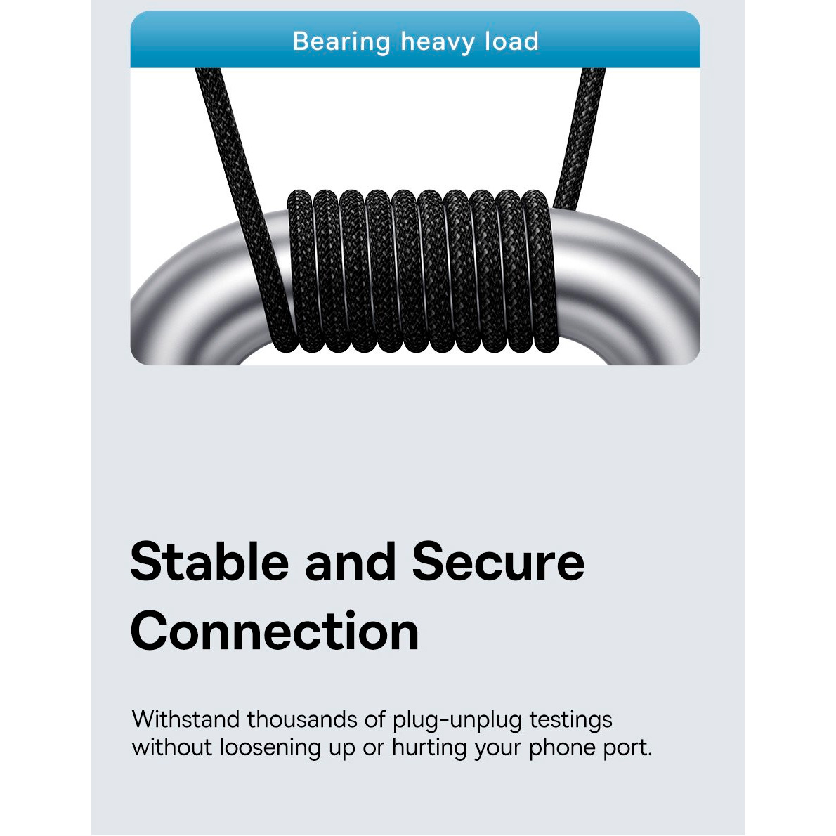Кабель BASEUS Gem Fast Charging Data Cable USB to USB-C 100W 2м Cluster Black (P10373000111-01)