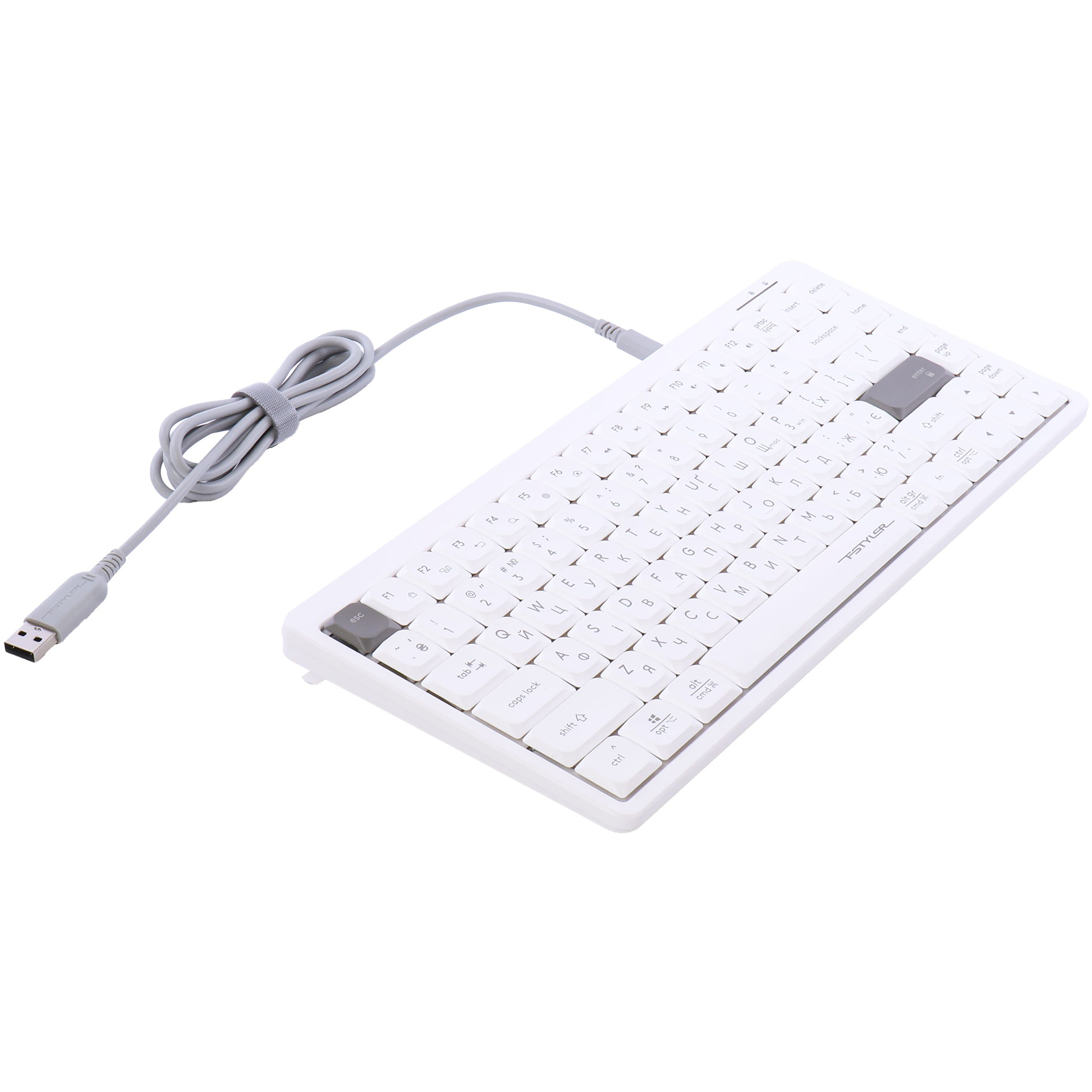 Клавіатура A4TECH Fstyler FX53 White
