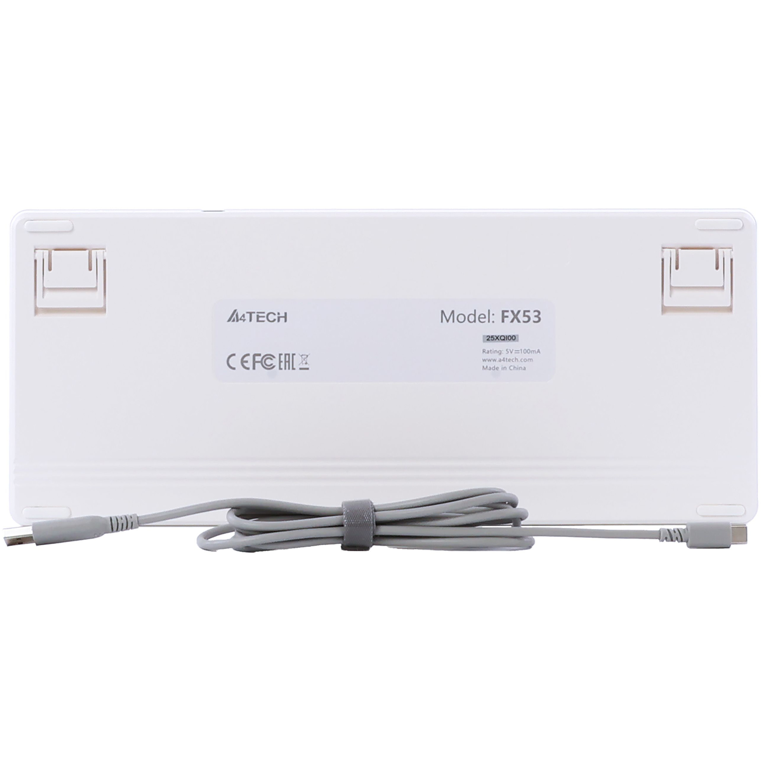 Клавіатура A4TECH Fstyler FX53 White