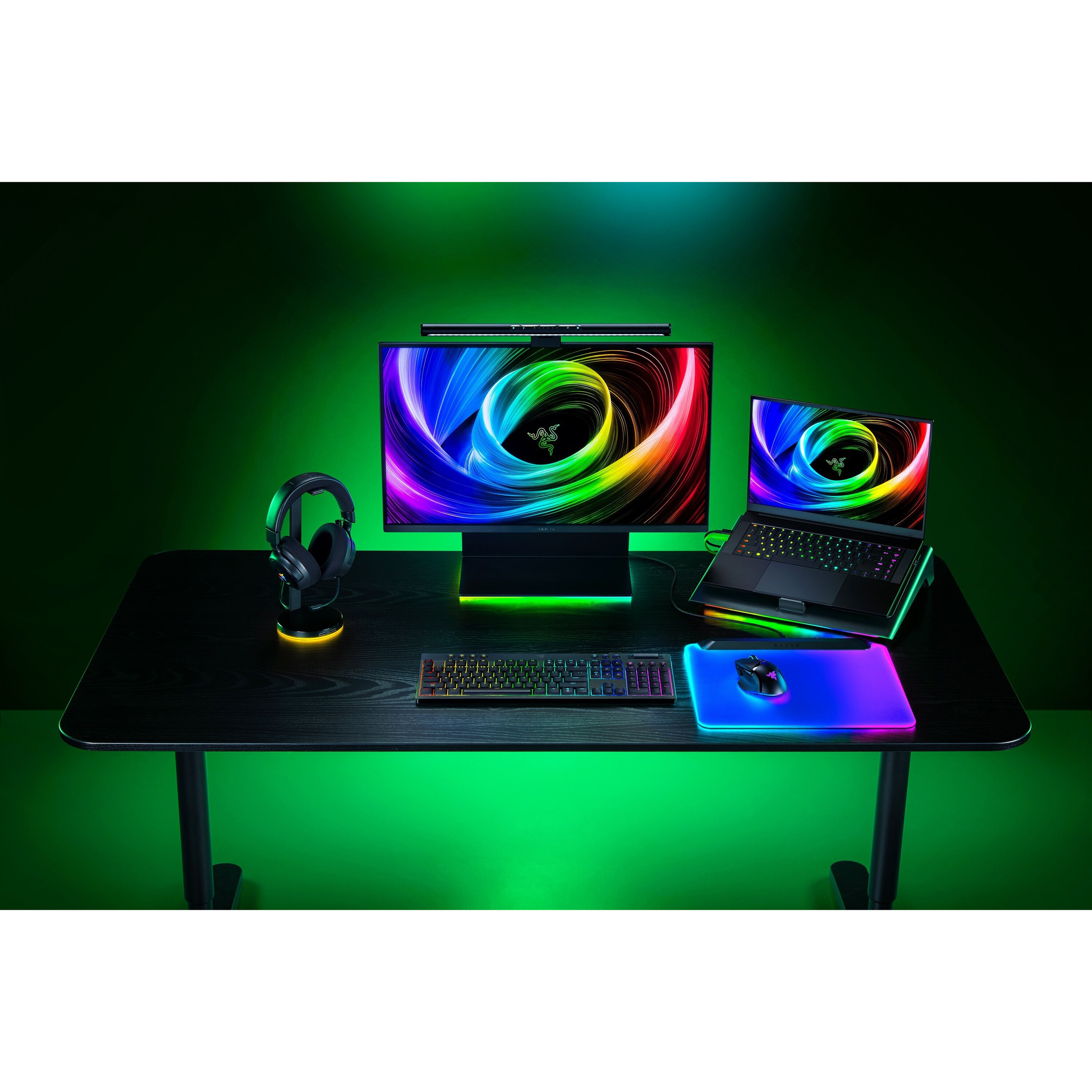 Клавіатура бездротова RAZER BlackWidow V4 Low-Profile Green Switch (RZ03-05270100-R3M1)