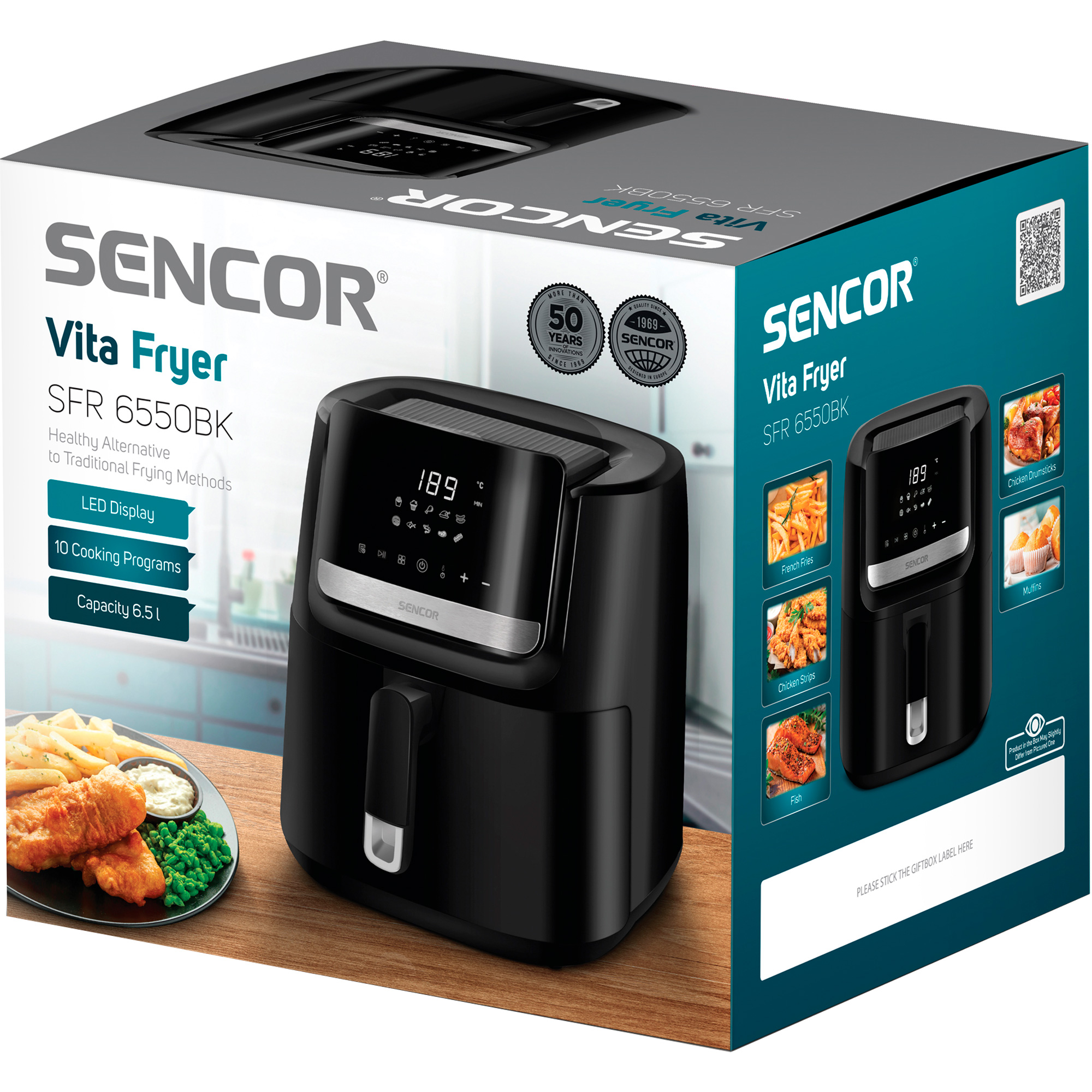 Мультипіч SENCOR SFR 6550BK Vita Black (SFR6550BK)