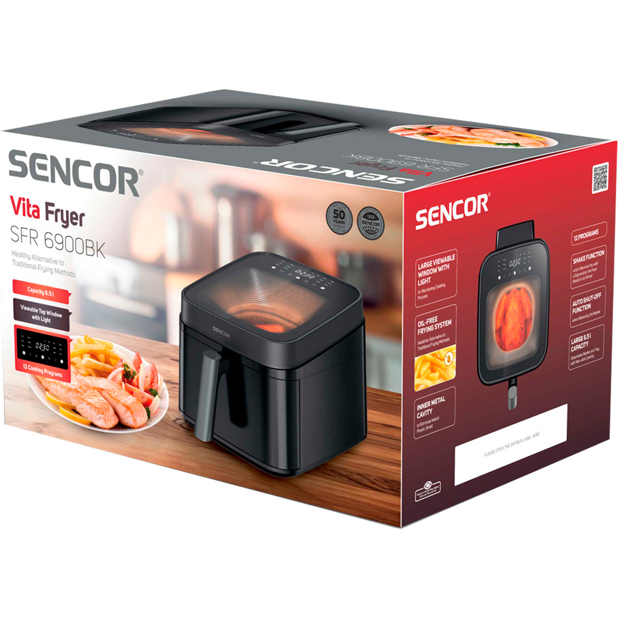Мультипіч SENCOR SFR 6900BK Black (SFR6900BK)