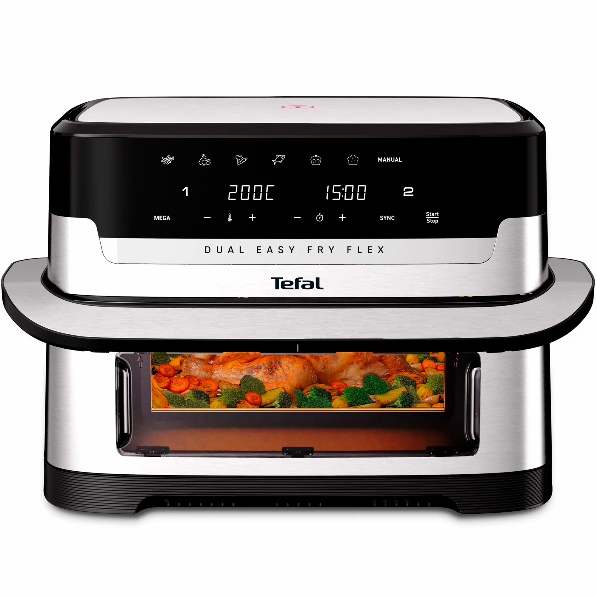 Мультипіч TEFAL Dual Easy Fry Flex EY922DE0