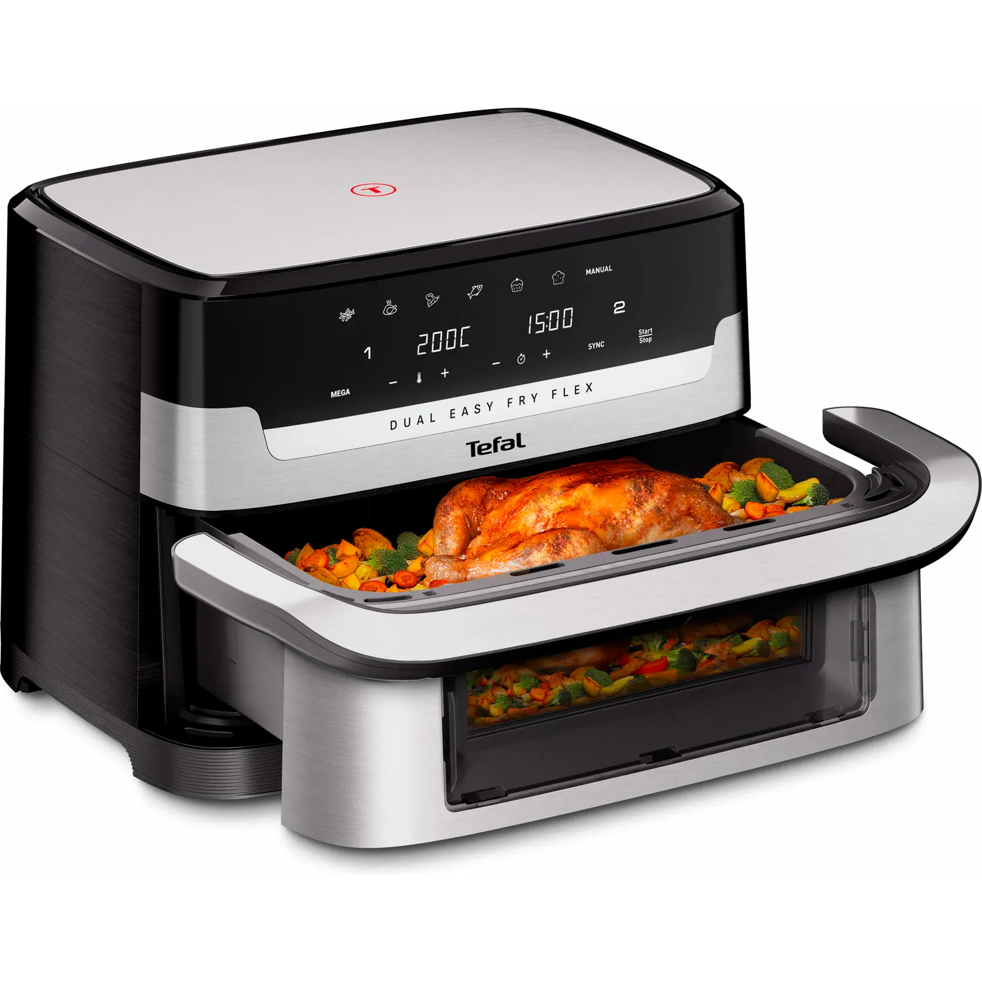 Мультипіч TEFAL Dual Easy Fry Flex EY922DE0