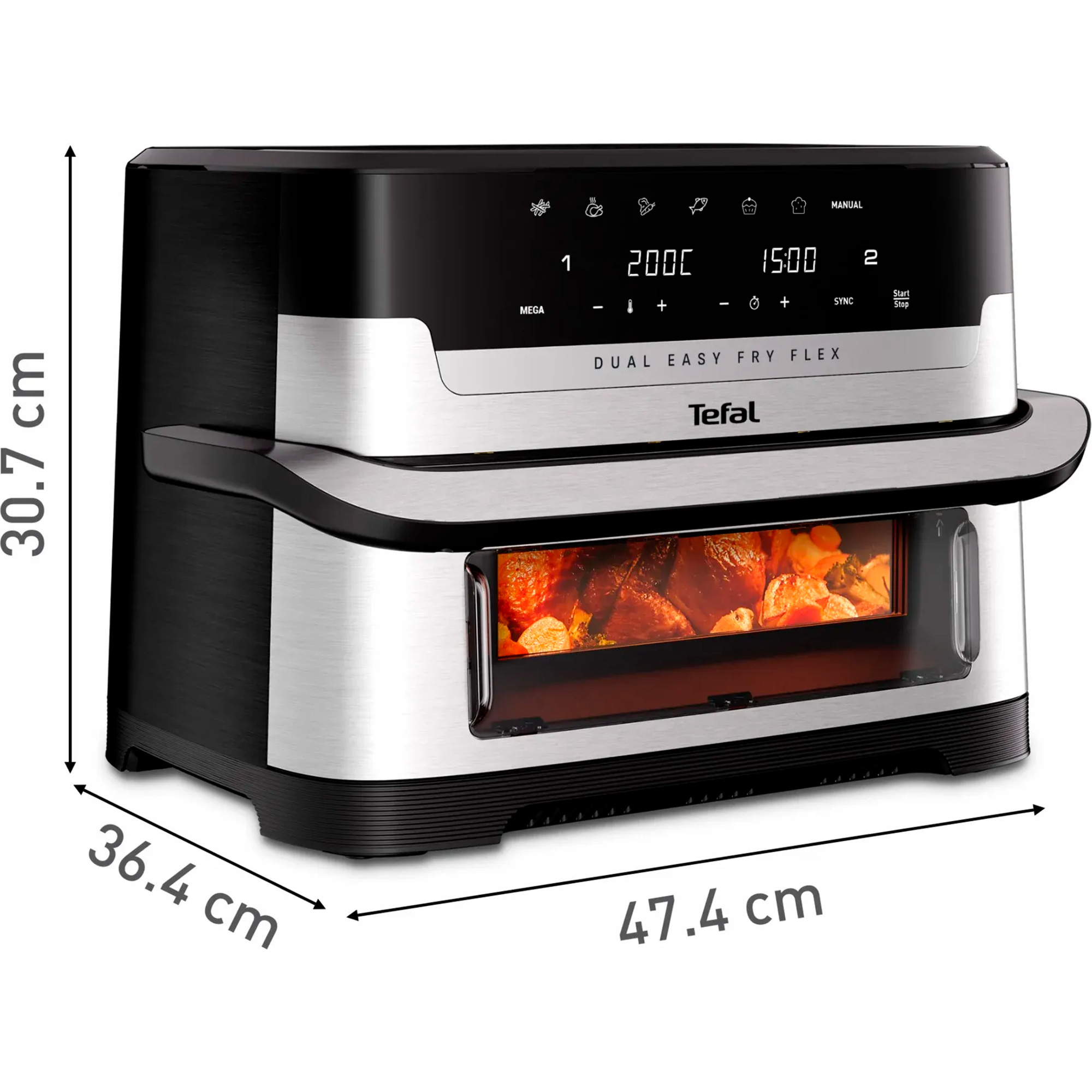 Мультипіч TEFAL Dual Easy Fry Flex EY922DE0