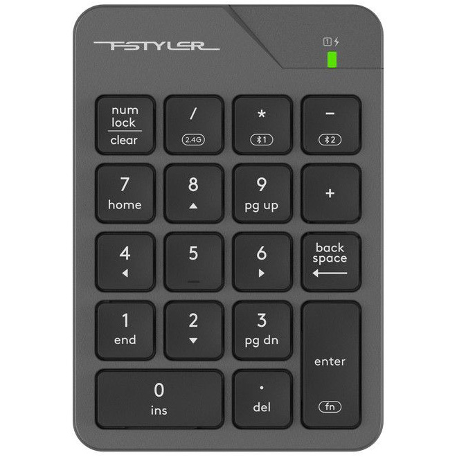 Нампад A4TECH Fstyler FBK21C Smoky Gray