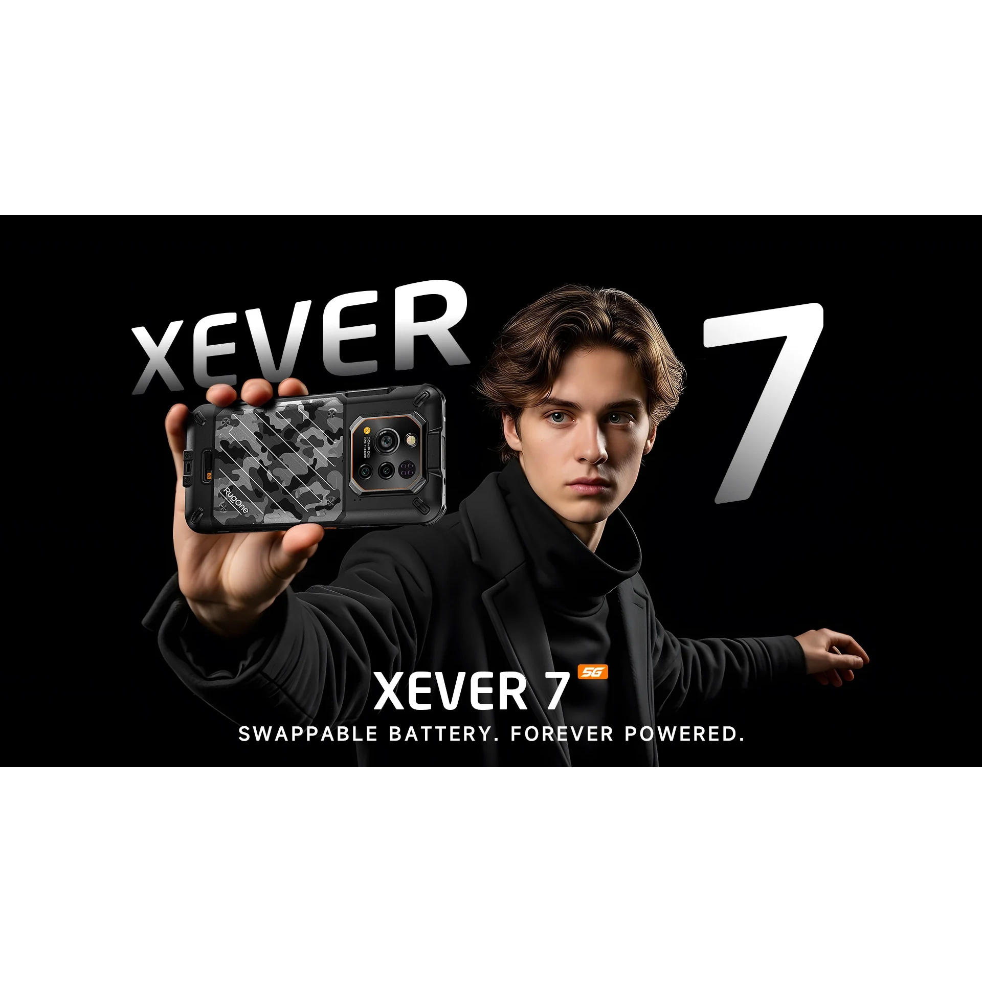 Смартфон RUGONE Xever 7 12/512GB Camo