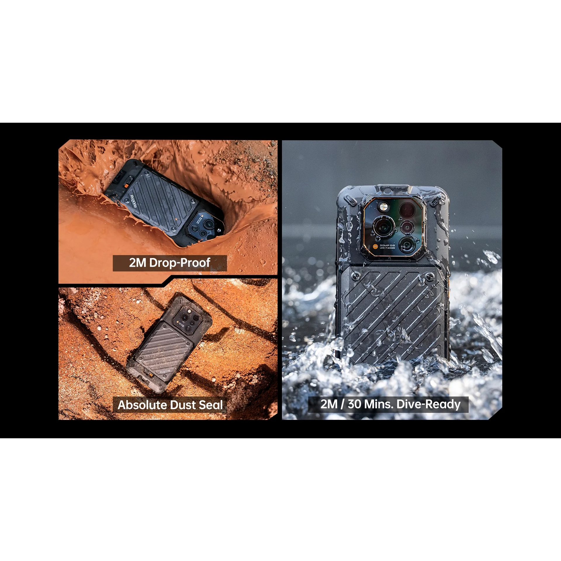 Смартфон RUGONE Xever 7 12/512GB Camo