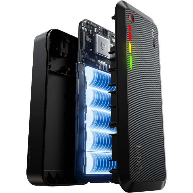 Портативное пускозарядное устройство BASEUS PrimeTrip VJ1 Supercapacitor Car Jump Starter 1200A Cosmic Black (C00269000121-00)