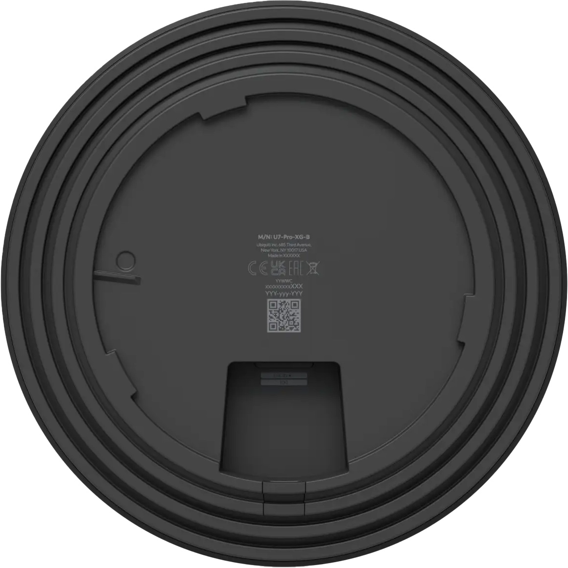 Точка доступу UBIQUITI UniFi U7 Pro XG Black (U7-PRO-XG-B)