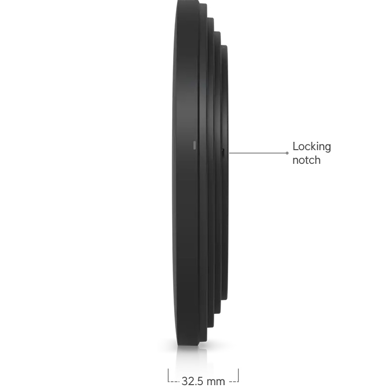 Точка доступу UBIQUITI UniFi U7 Pro XG Black (U7-PRO-XG-B)