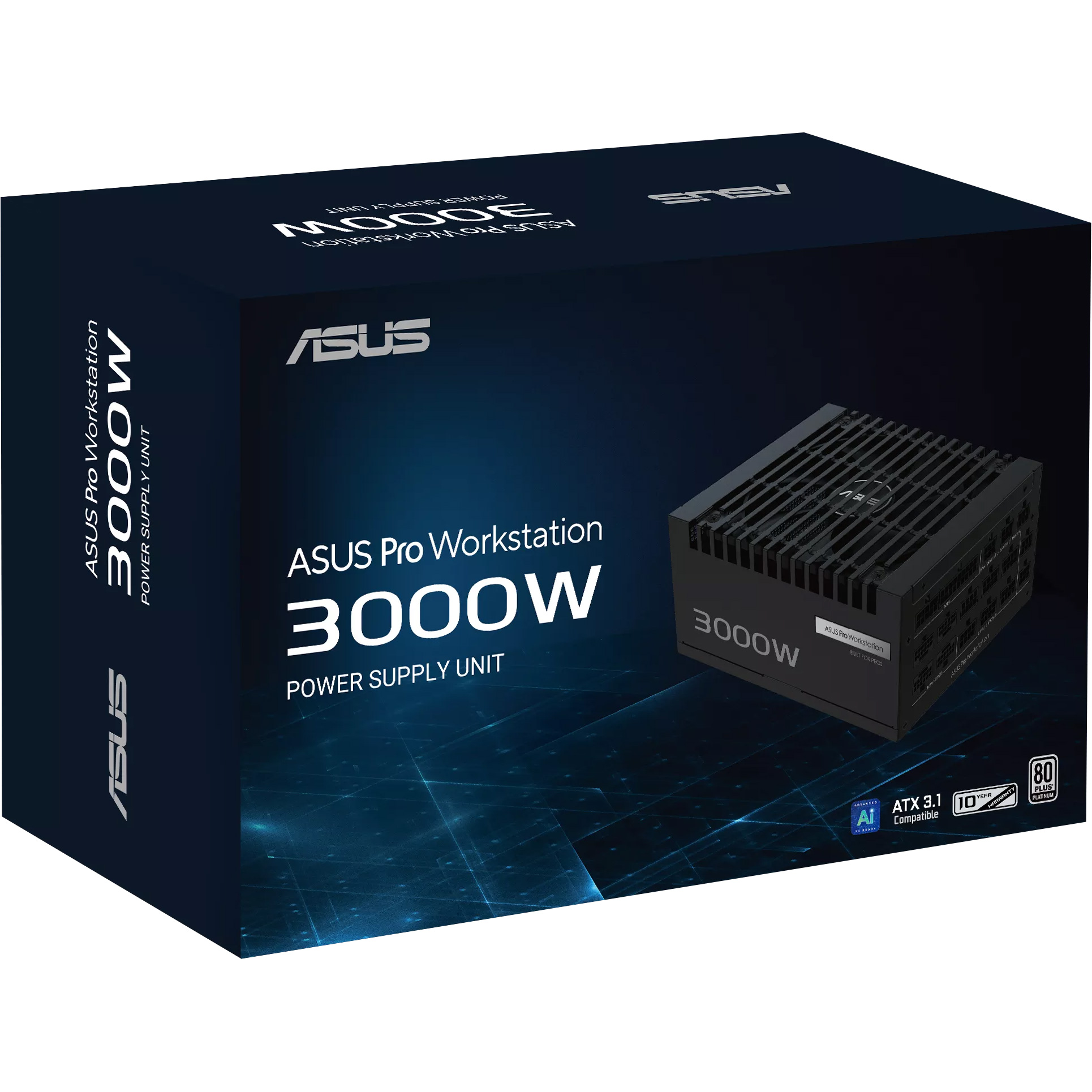 Блок питания 3000W ASUS Pro WS 3000W Platinum (ASUS-PRO-WS-3000P)