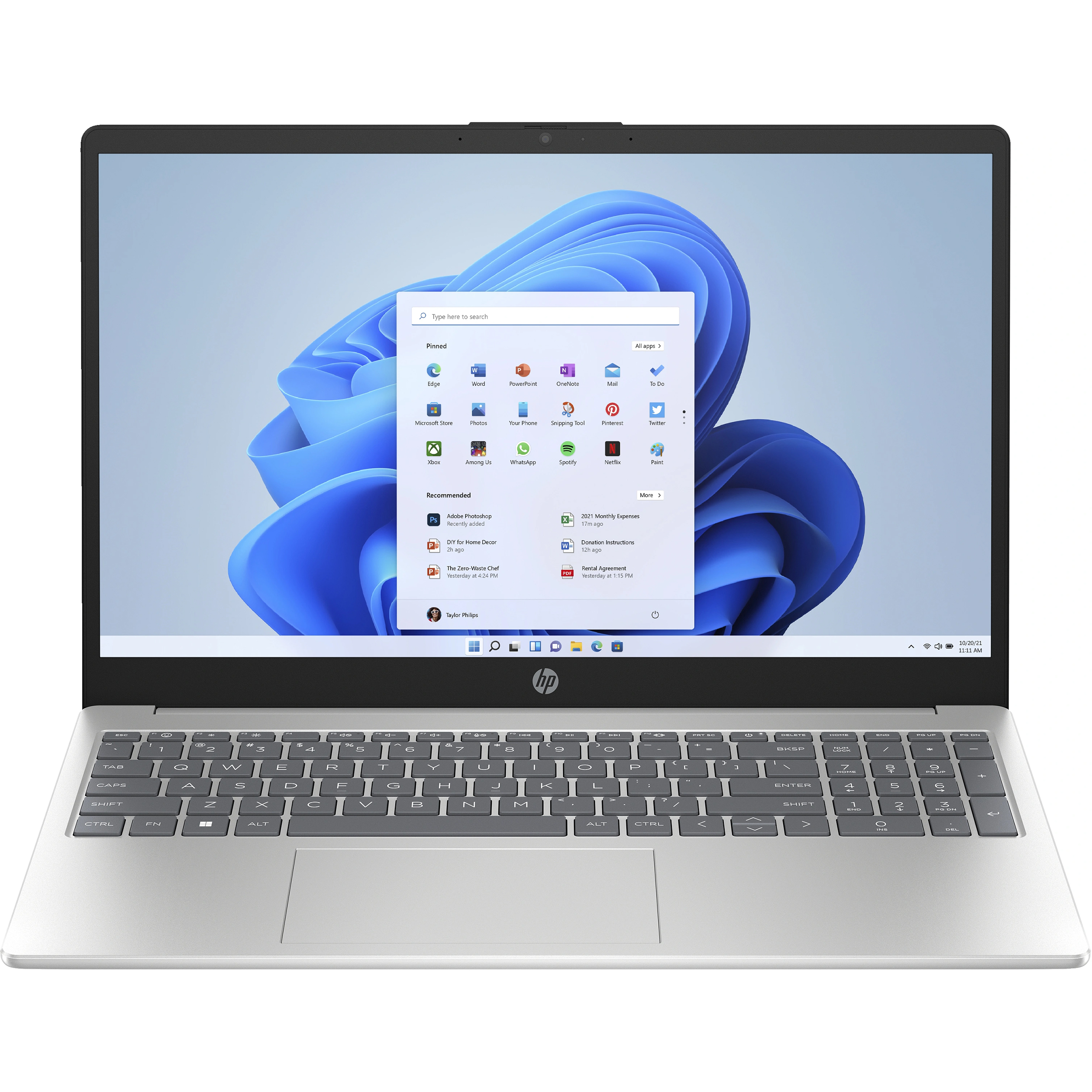 Ноутбук HP 15-fc0245ua Natural Silver (C79H7EA)