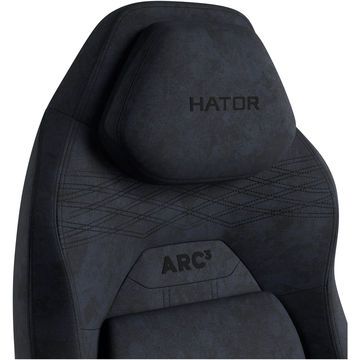 Крісло геймерське HATOR Arc 3 Velour L Black (HTC3440L)