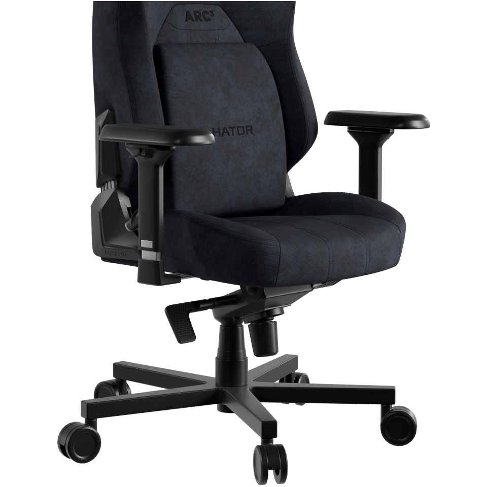 Крісло геймерське HATOR Arc 3 Velour L Black (HTC3440L)
