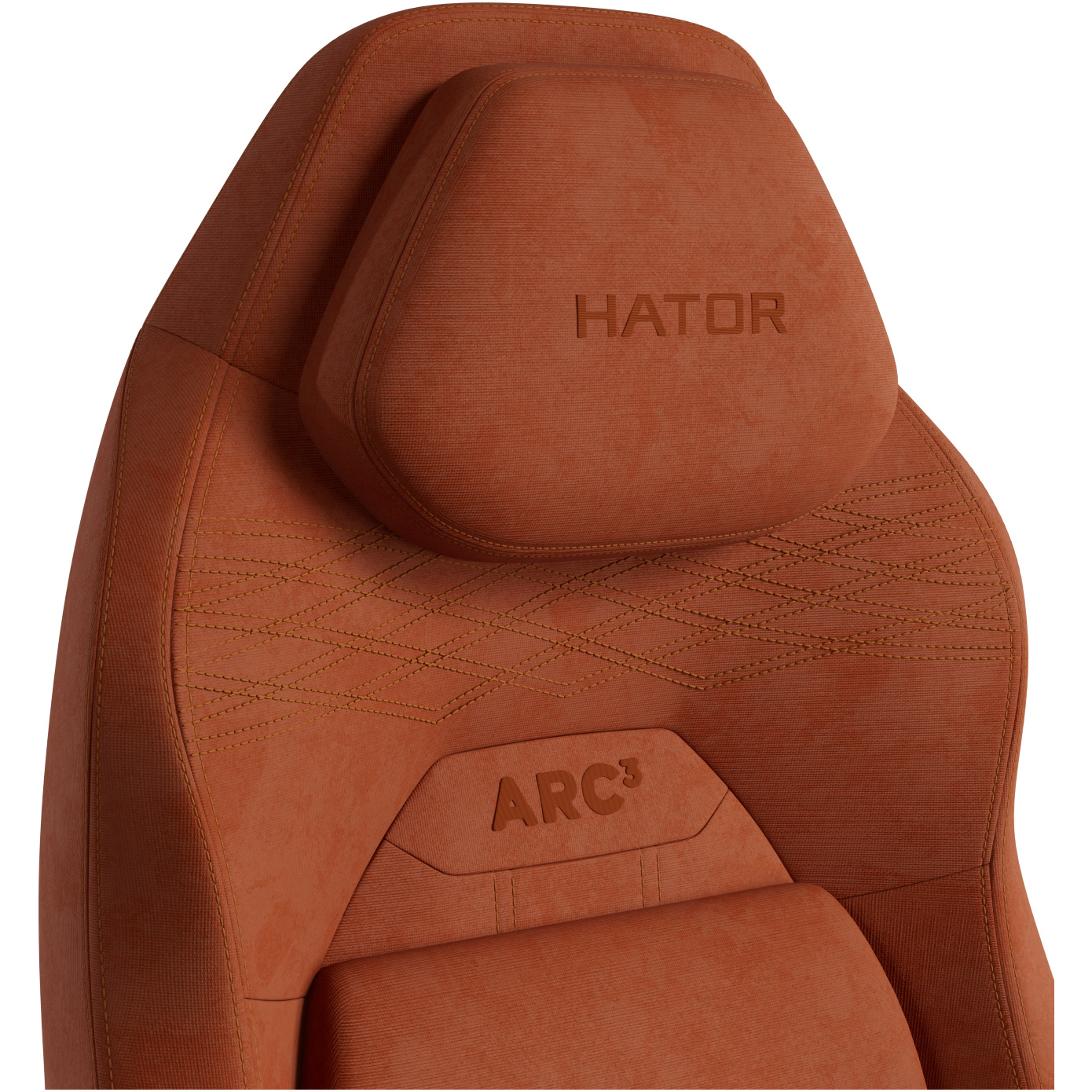 Кресло геймерское HATOR Arc 3 Velour L Orange (HTC3449L)