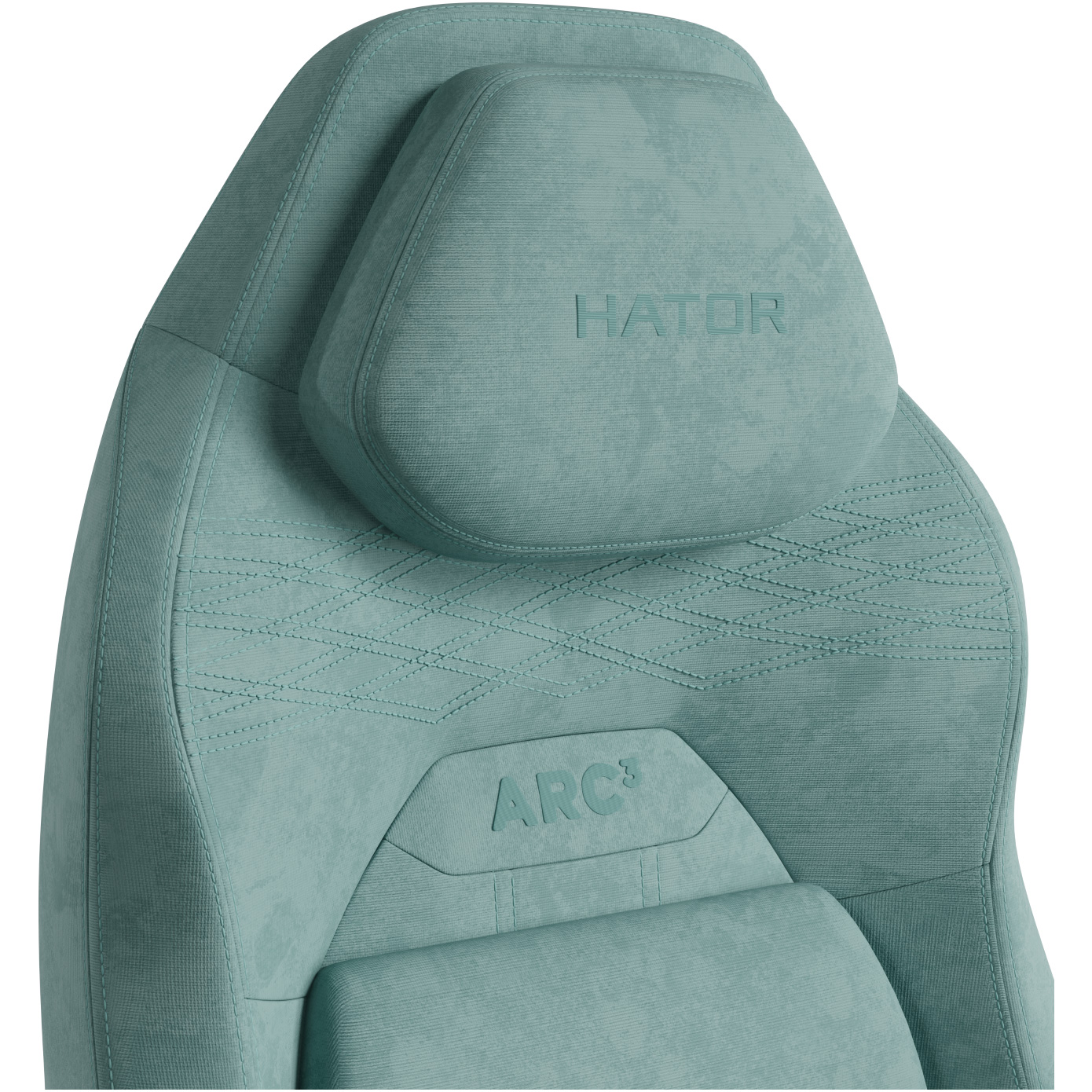 Кресло геймерское HATOR Arc 3 Velour L Turquoise (HTC3443L)