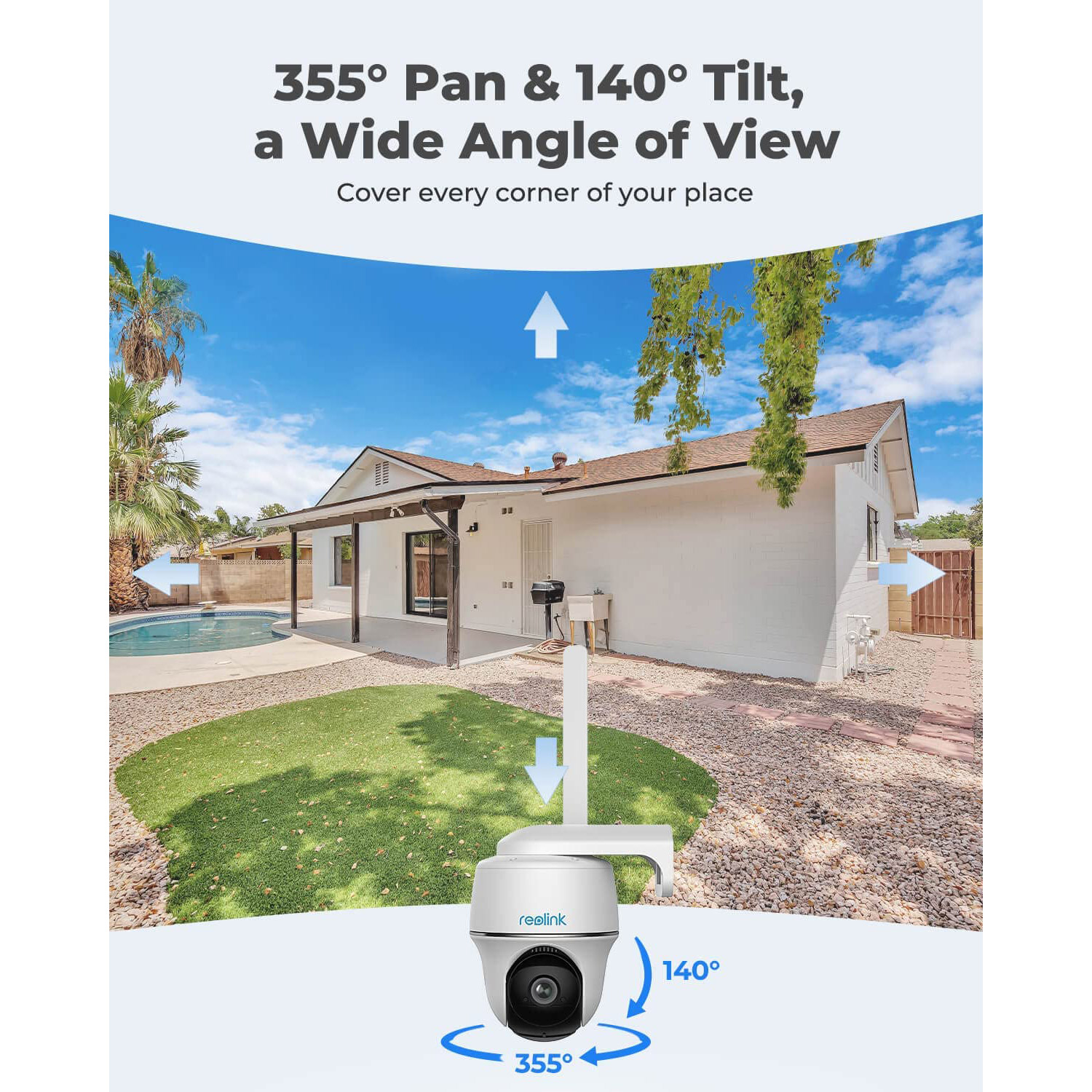 IP-камера REOLINK G430 (Go PT Plus)