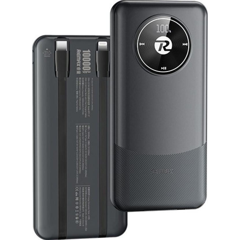 Повербанк REMAX RPP-37 22.5W 10000mAh Black