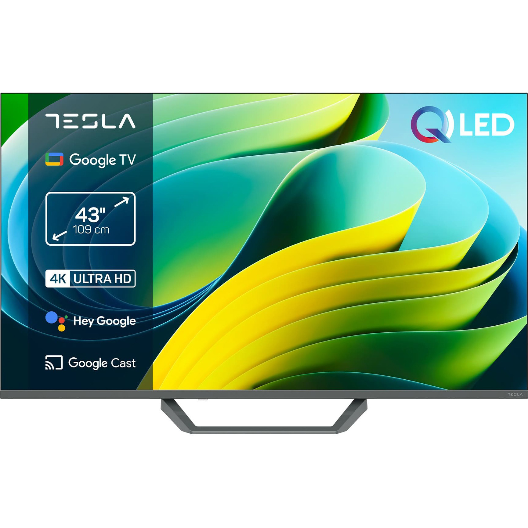 Телевизор TESLA 43" QLED 4K Q43E655GUS