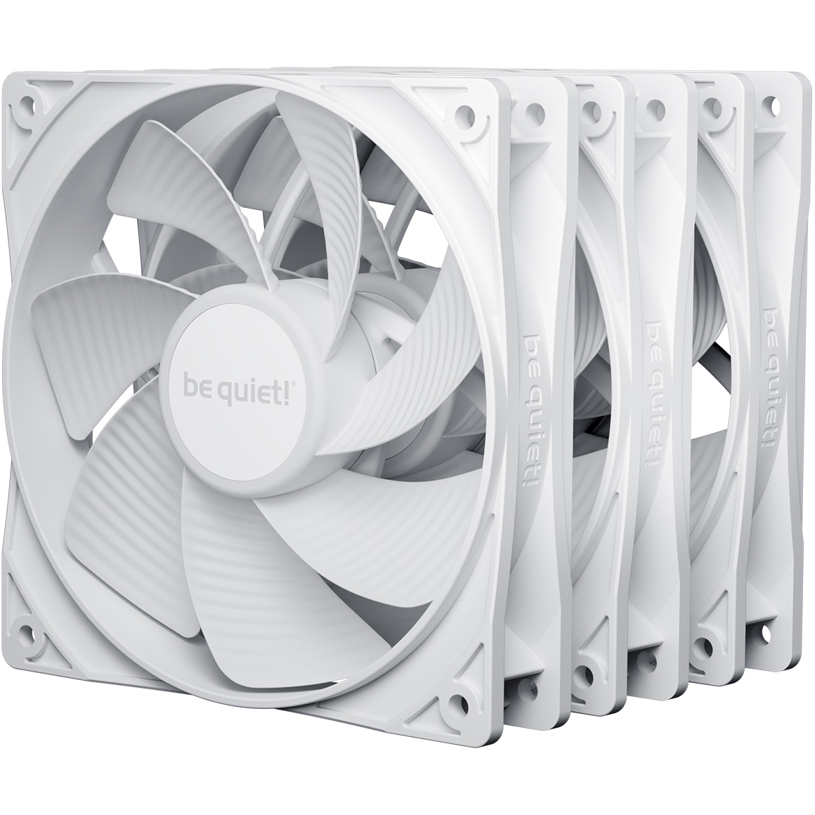 Комплект вентиляторов BE QUIET! Pure Wings 3 120 PWM Reverse White 3-Pack (BL136)