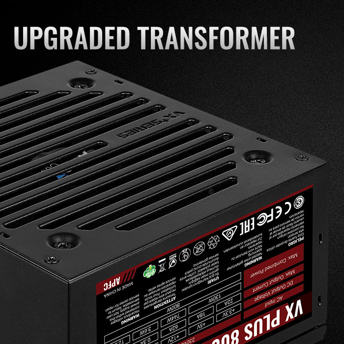 Блок питания 800W AEROCOOL VX Plus Stealth 800 (ACPN-VS80AEY.12)