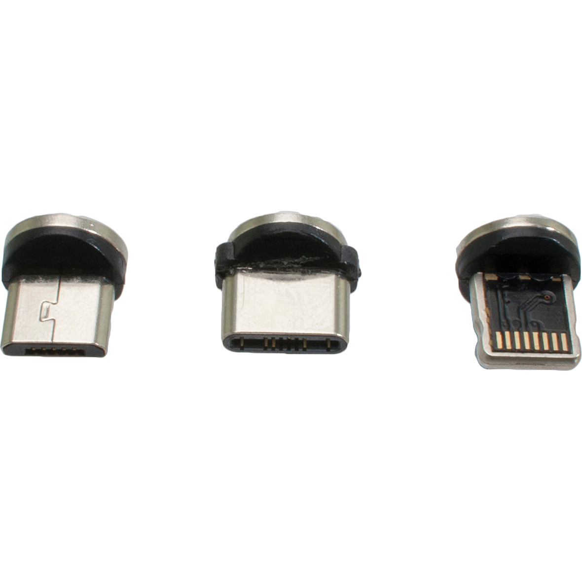 Кабель PATRON USB2.0 3-in-1 AM to Lightning + MicroUSB + USB-C 1м (PN-MAGN-3IN1)