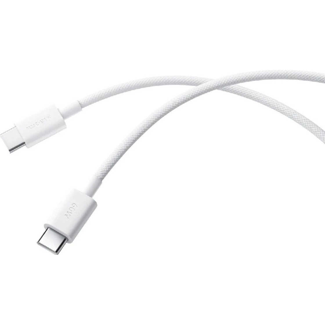 Кабель XIAOMI 3A Braided Type-C to Type-C 1м White (BHR0878GL)
