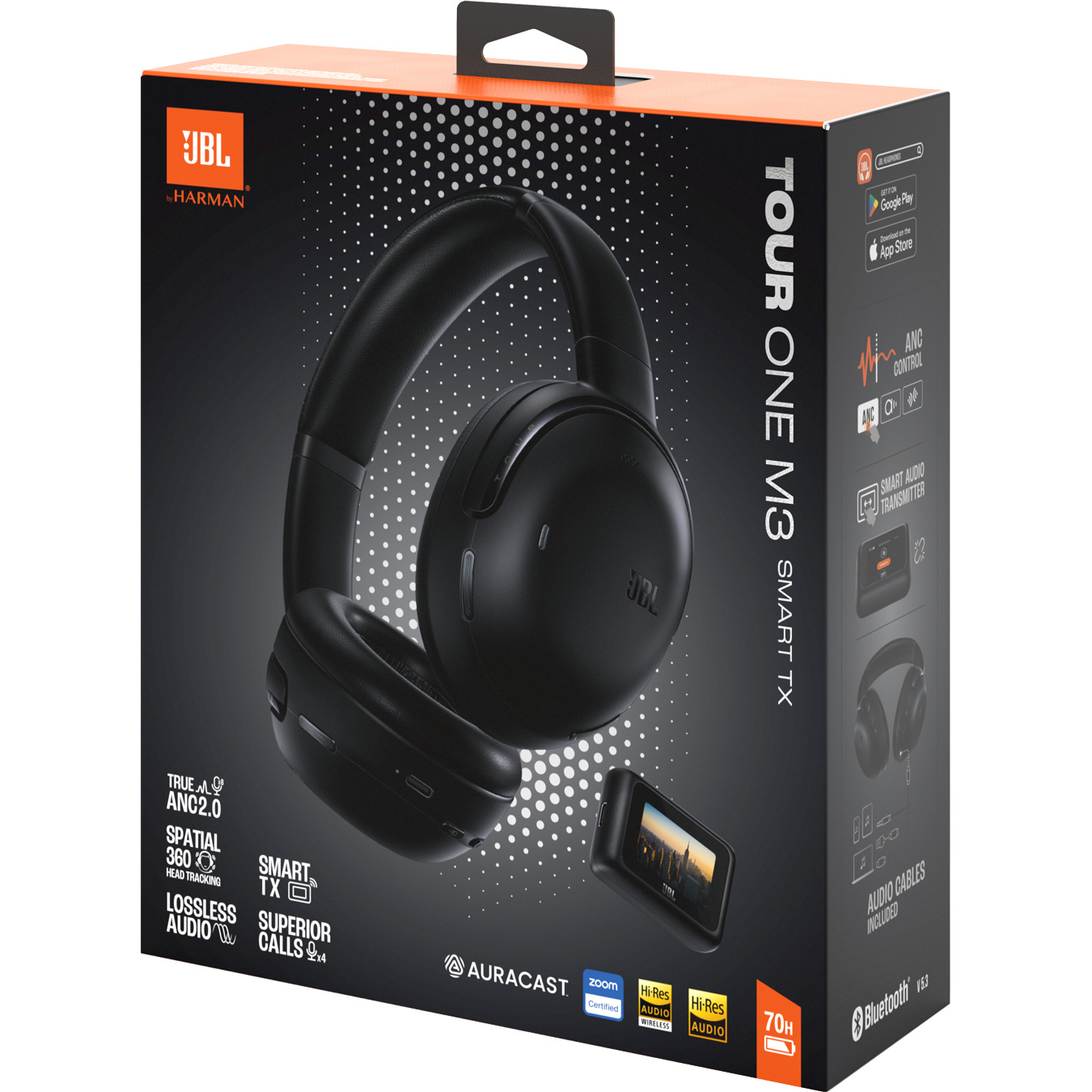 Наушники JBL Tour One M3 Smart Tx Black