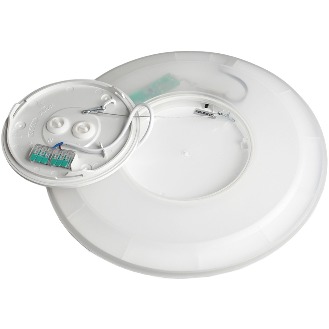 Світильник VIDEX DL5R White 22W 3000-5000K (VL-DL5R-22CW)