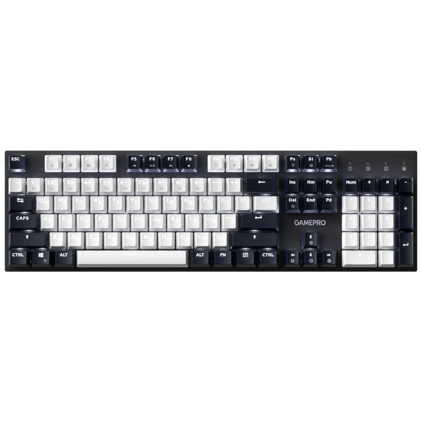 Клавіатура GAMEPRO Genesis Metallic MK144B