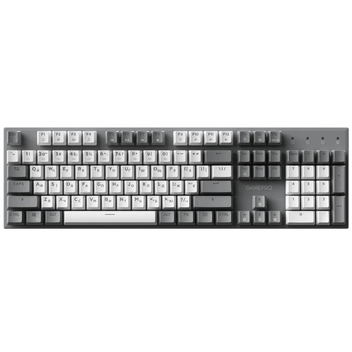Клавіатура GAMEPRO Genesis Metallic MK144G