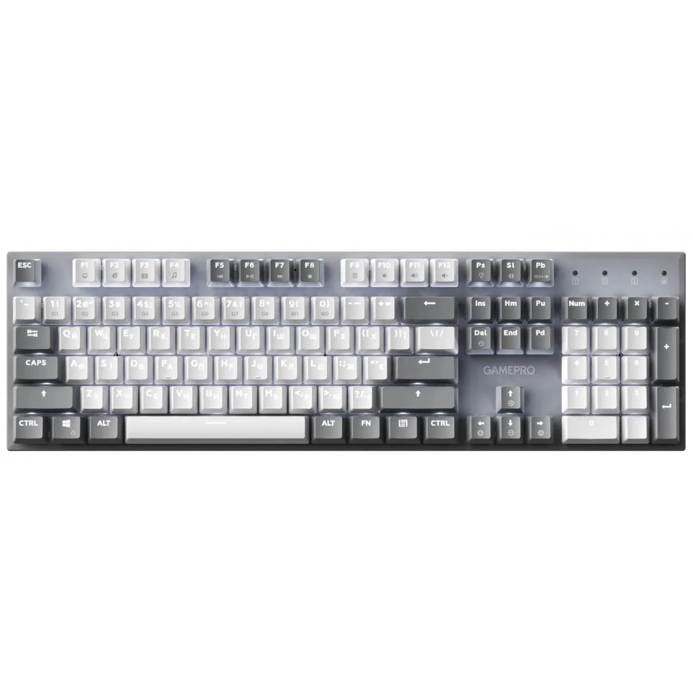 Клавіатура GAMEPRO Genesis Metallic MK144G