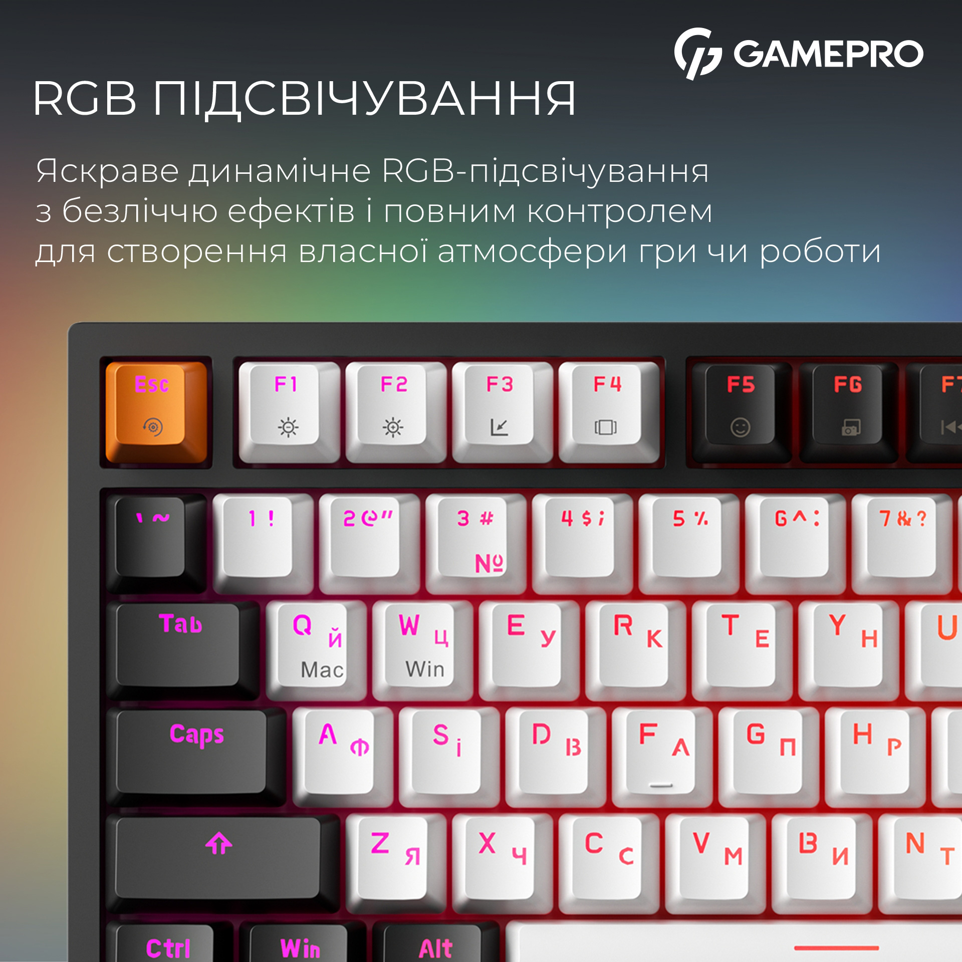 Клавіатура GAMEPRO Asgard Valhalla MK160B Max