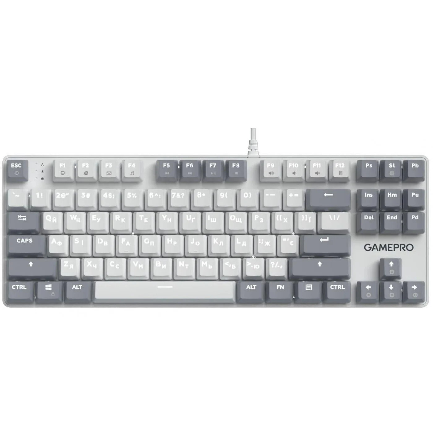 Клавиатура GAMEPRO Genesis Metallic MK110W