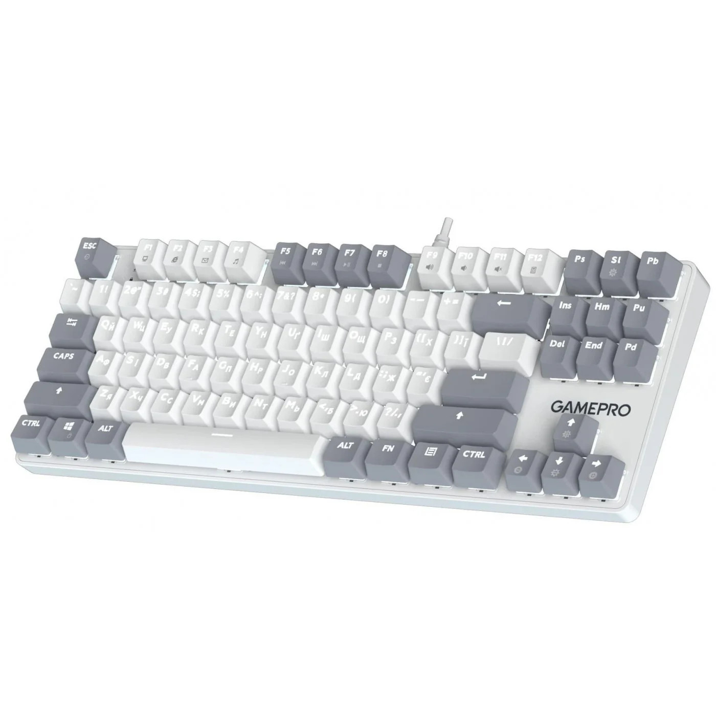 Клавиатура GAMEPRO Genesis Metallic MK110W