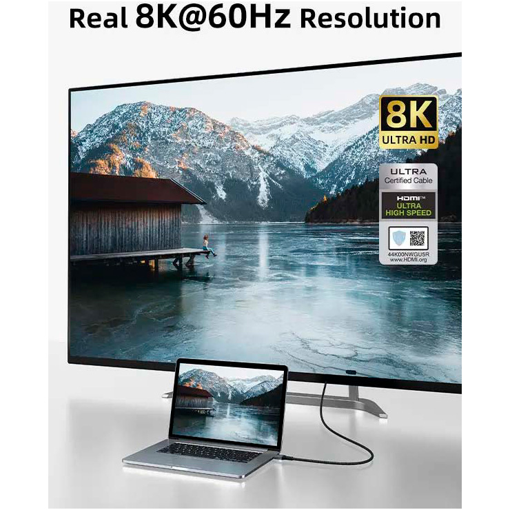 Кабель CABLETIME 8K 60Hz HDMI v2.1 3м Black (CH11N)