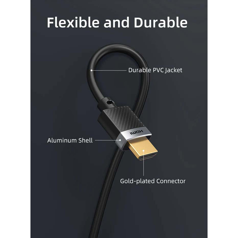 Кабель CABLETIME 4K 60Hz HDMI v2.0 10м Black (CH24Q)